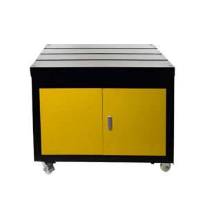 میز دستگاه قلاویز زن برقی تمام شیار 900×600 مدل AST-T900900